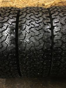 BFGoodrich All-Terrain T/A LT305/65R18 18インチ スパイクタイヤ バリ溝 カップピン (VTP211)