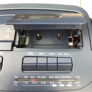 SHARP QT-C600-A コンパクトディスクステレオダブルカセット 93年製 CD