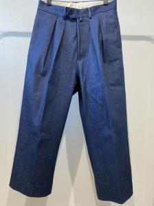 NEAT UNREAL REAL CLOTHES WIDE PANTS コーンミルズ社 DEAD STOCK DENIM 限定60本 44 ニート  ワイドパンツ 別注 TOKYO comoli