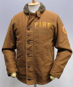 Bootleggers ブートレガーズ DOCKER JACKET / ドッカージャケット “US FOREST SERVICE” 美品 size 36  / N-1 / フリーホイーラーズ