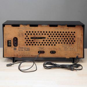 FMの聴ける真空管ラジオ ナショナルパナソニックRE-830 FM/AM/SM 3BAND 修正修復整備品！