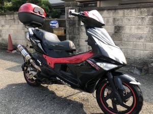 PGO アローロ１２５ デジタルメーター化 カスタム alloro125（アッローロ１２５） レストアベース車