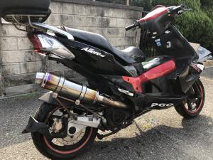 PGO アローロ１２５ デジタルメーター化 カスタム alloro125（アッローロ１２５） レストアベース車