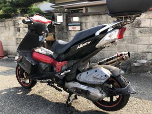 PGO アローロ１２５ デジタルメーター化 カスタム alloro125（アッローロ１２５） レストアベース車