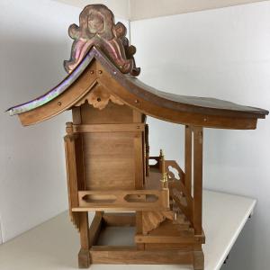 外宮 地蔵堂W57cm×D62cm×H75cm 神棚 御堂 お社 祠 ほこら そとみや 屋外 外祭用 神具 お地蔵様 未使用 長期保管品