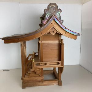 外宮 地蔵堂W57cm×D62cm×H75cm 神棚 御堂 お社 祠 ほこら そとみや 屋外 外祭用 神具 お地蔵様 未使用 長期保管品