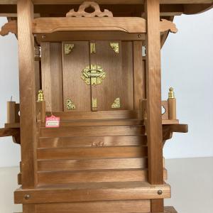 外宮 地蔵堂W57cm×D62cm×H75cm 神棚 御堂 お社 祠 ほこら そとみや 屋外 外祭用 神具 お地蔵様 未使用 長期保管品