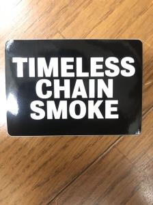 送料無料】舐達麻 APHRODITE GANG ステッカー TIMELESS CHAIN SMOKE なめだるま 舐達磨