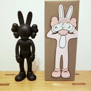 KAWS Accomplice Black Ver. Medicom 2002 カウズ ウサギ ブラック 黒 メディコムトイ OriginalFake  オリジナルフェイク