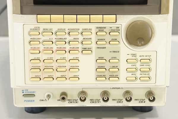 JB]USED YOKOGAWA DL1200E 7006 30-1/PRN DIGITAL OSCILLOSCOPE デジタルオシロスコープ 4ch  100MHz 100MHz[ST01743-0028]