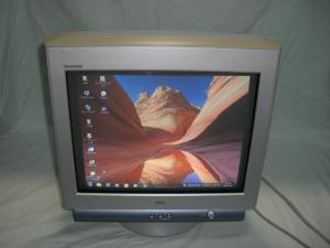 送料無料 NEC CRT カラーディスプレイ DV17D6 17型 ブラウン管 モニター 動作品 VALUE STAR