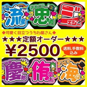 ◇可愛く目立つうちわ屋さん◇ 名前文字 販売履歴[1]