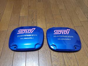 インプレッサ WRX STI GDB GDA フォグカバー 純正 丸目