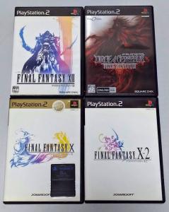 Ps2 改造コード入メモカ Final Fantasy 2 Xii ソフト4本組セット枚 ファイナルファンタジー7 10 10 2 12 Ff最強メモリーカード