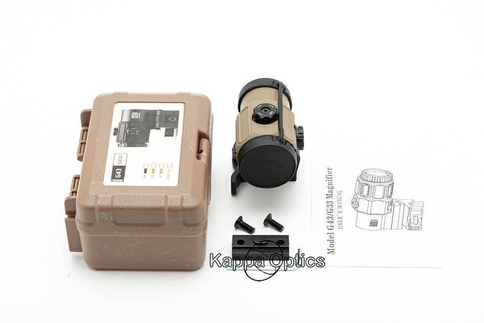 実物】EOtech G33マグニファイア TAN 3倍ブースター - その他