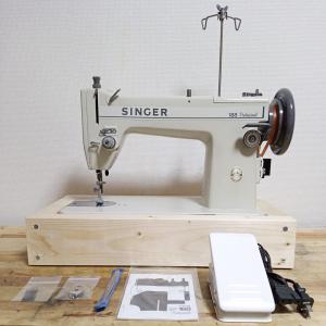 大変貴重】 【人気】 SINGER 188 ホワイト 職業用アンティークミシン