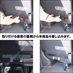 神奈川県から発送]即納 ISOFIX 後付 チャイルドシート アンカー 金具 2点式シートベルト 旧車 3列目シート 非対応車に!![TYPE A]