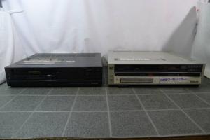 JJ089 National ビデオデッキ本体2点まとめて NV-890HD,NV-630 ビデオカセットレコーダー VHSプレイヤー Hi-Fi マックロード ジャンク/140