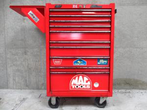 MACTOOLS マックツール 工具箱 ツールボックス ECONOMIZER2000 レッド サイズ 幅 約69(+40)cm 奥行 約46cm 高さ  約109cm 管理20D1123E