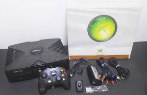 ☆ XBOX 本体 ☆ スペシャルエディション クリアブラック ジャンク品