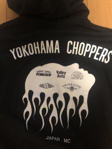 YOKOHAMA CHOPPERS HOODIE ヨコハマチョッパーズ パーカー 長瀬着 チャレンジャー ネイバーフッド rats ラッツ  ポークチョップ