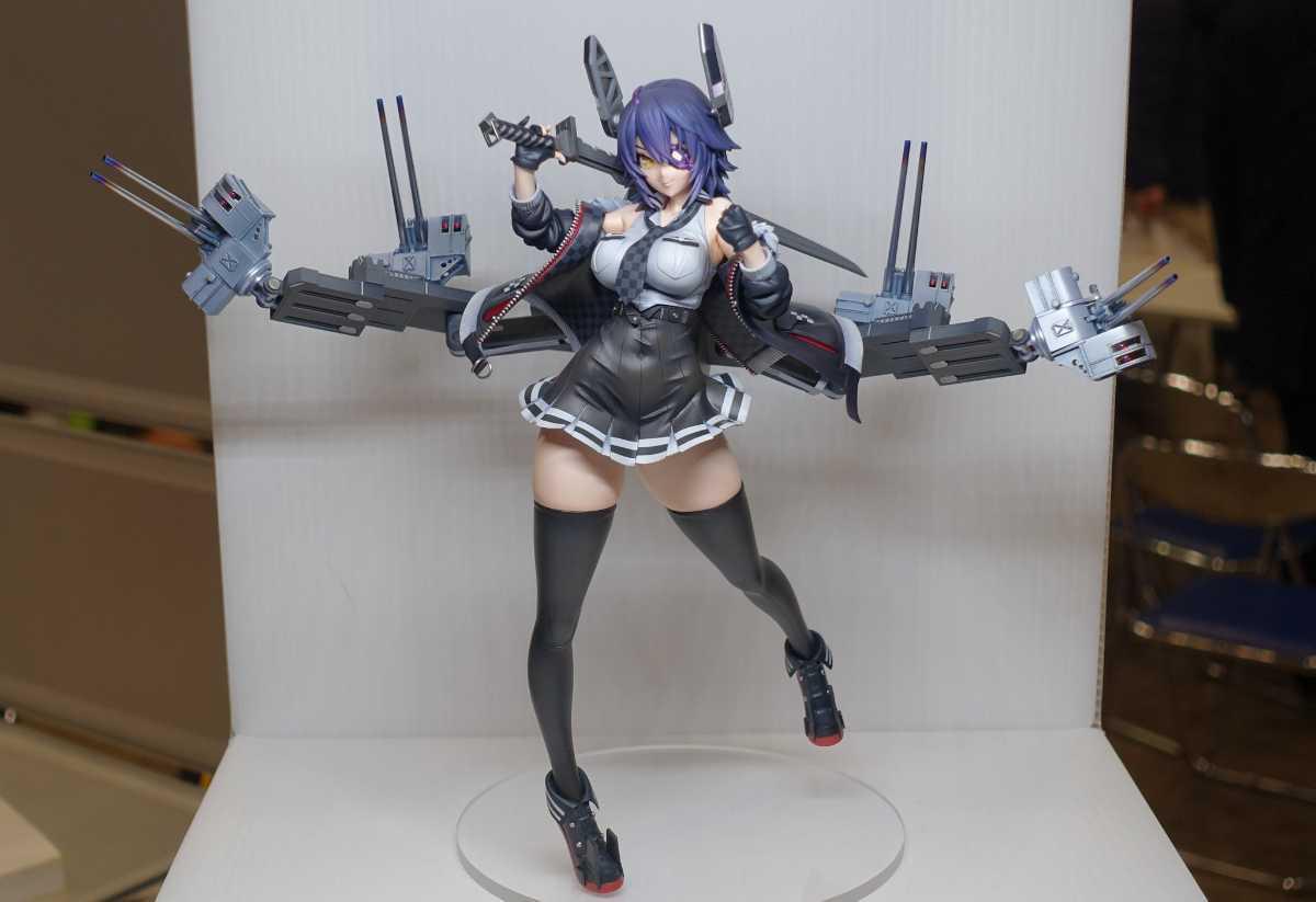 未開封新品】剛本堂 艦これ 天龍改二 ガレージキット ワンフェス