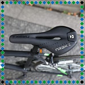 クール ホワイト DRBIKE 自転車サドル スポーツ用 MTB クッション ソフト 衝撃吸収 防水 ロードバイク マウンテンバ