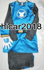 hicar2018実物撮影○スーパー戦隊 忍風戦隊ハリケンジャー ハリケンブルー○コスプレ衣装 靴、マスク 一式追加可