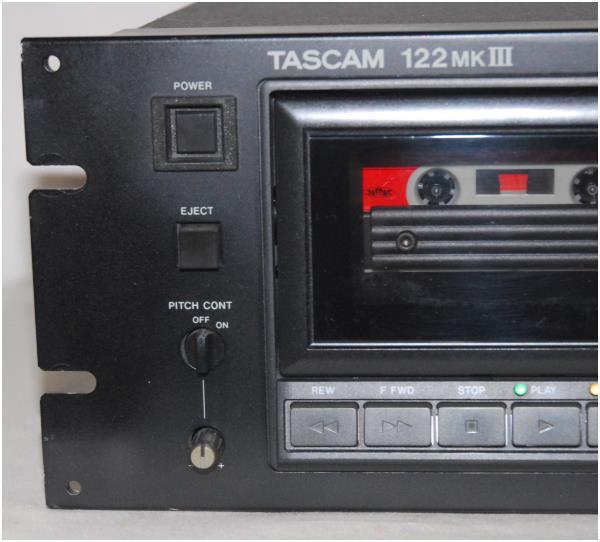 TASCAM (TEAC) 122MK3 カセットデッキ XLR装備 整備・調整済み 完動品