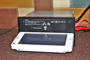 Bluetoothオーディオ/ハンズフリー対応☆トヨタ純正SDナビ NSCP-W62 ワンセグTV内蔵 フィルムアンテナ新品付☆動作良好・美品