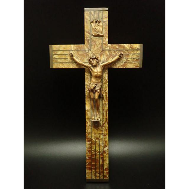 14 フランス 十字架 キリスト クリスマス オーナメント 髑髏 ロザリオ