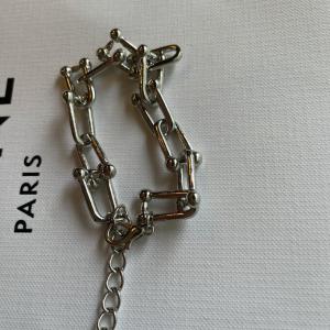 Silver chain design braceletシルバー チェーンデザイン ブレスレット_5