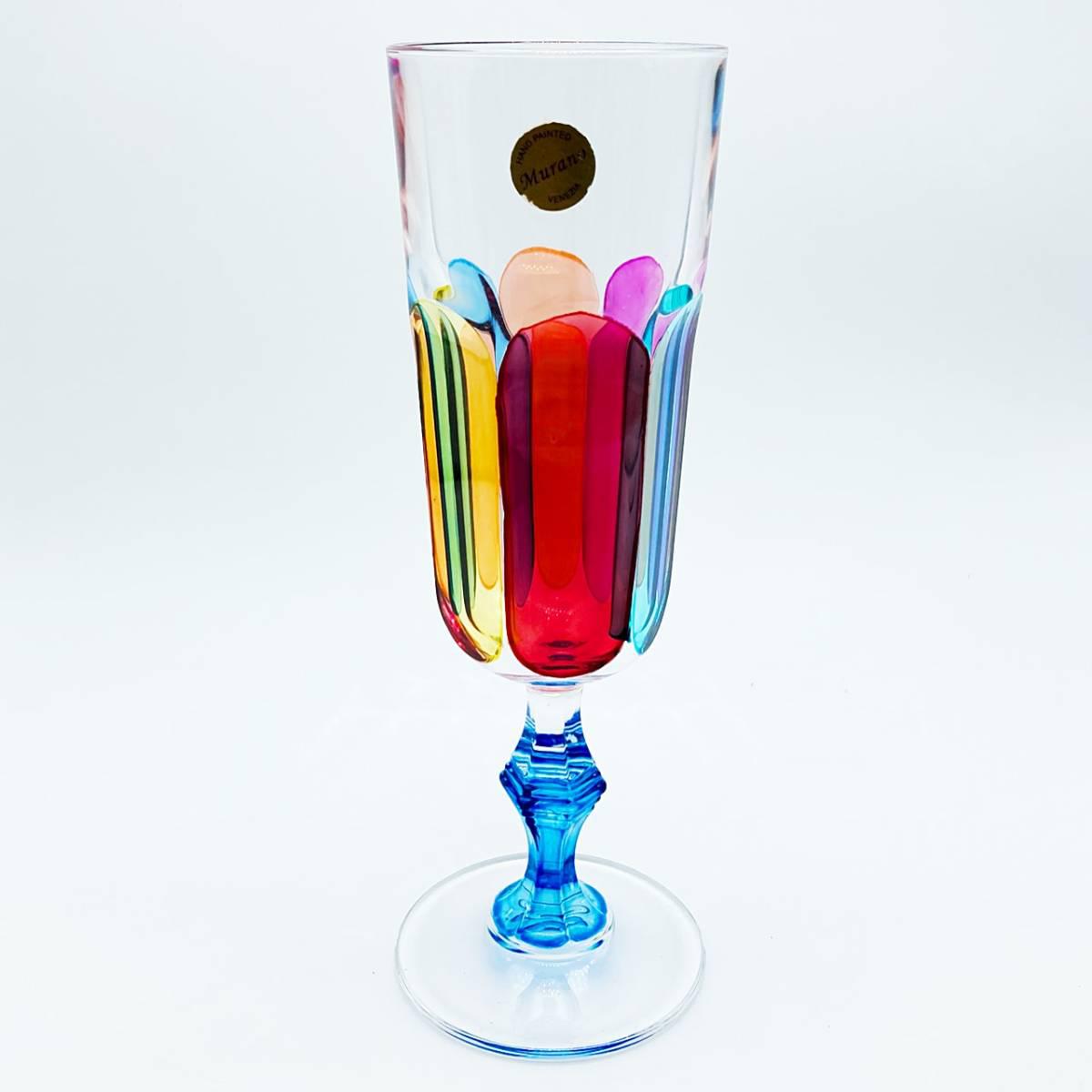 イタリア製 LAGUNA MURANO GLASS ベネチアングラス 好し ワイン