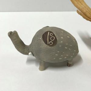 ぞう（ピンク）　　陶製　/Elephant/大象_2
