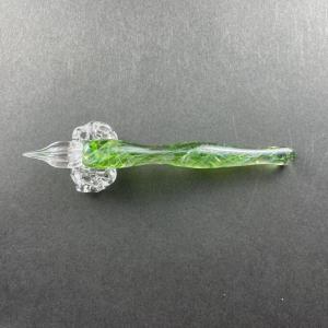 緑のフューミングガラスペン_2