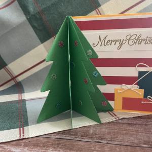[クリスマス]立てて飾れるクリスマスツリーのカード_8