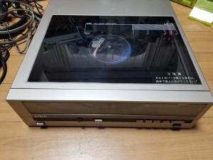 AIWA リニアトラッキングターンテーブル LX-10 ortfon コンコルド付