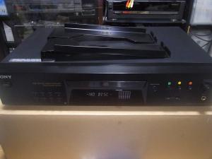 ○SONY 「CDP-XE570」 高音質 CDプレーヤー○メンテ済○動作良品2