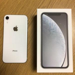 iPhone XR White 64GB au SIMロック解除 ②-silversky-lifesciences.com