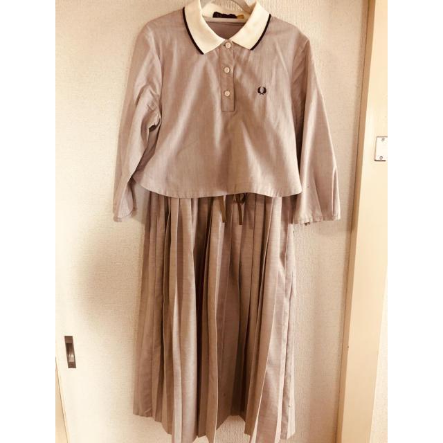 1/31まで限定値下げ】カロリナグレイサー×FREDPERRY ワンピース - ひざ ...