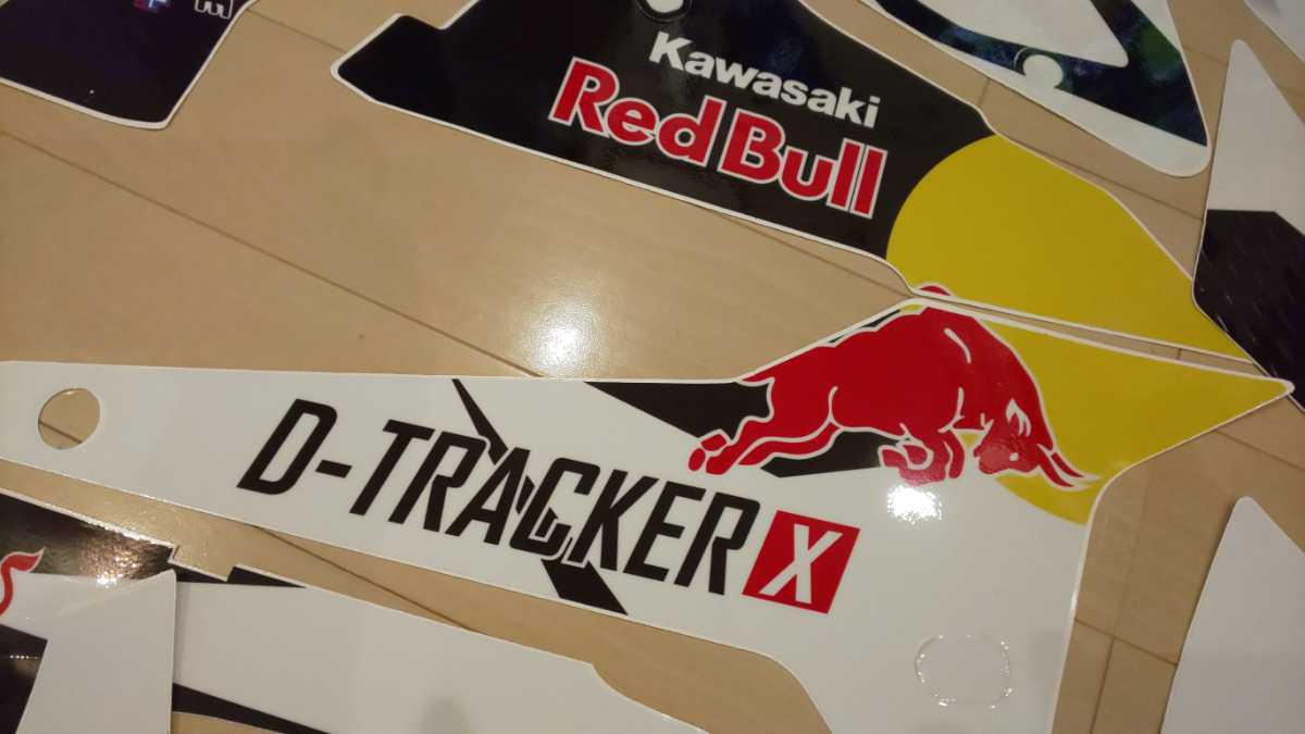 カワサキ REDBULLデカールセット D-TRACKER X 2008-2016