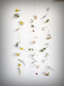 レシピ付き制作キット　Flower Garland キット p&ecirc;che