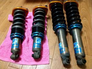 NA NB ロードスター 車高調 スーパーオーリンズ ジムカーナ用 Super OHLINS リアバネ新品