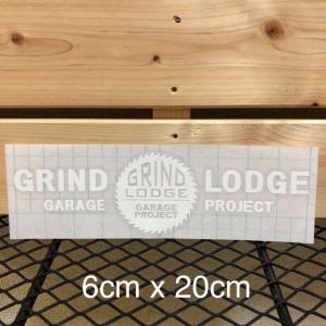 GRIND LODGE ♦︎ グラインドロッヂ ステッカー【ホワイト】