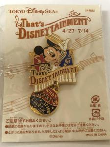【非売品・未開封】東京ディズニーシー　ザッツ・ディズニーテイメント　ピンバッジ　ミッキーマウス