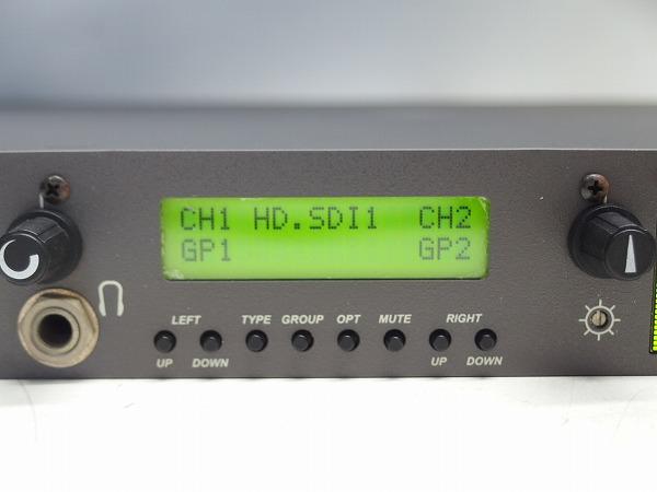 Wohler AMP1-S8 SD-SDI AES オーディオモニタースピーカーテレビ・オーディオ・カメラ