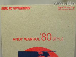 新品レア 1/6 RAH 80style アンディウォーホール Andy Warhol リアル