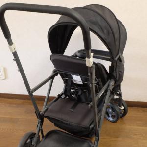 二人乗りベビーカー バギー ｊoovy Caboose Graphite 814XJP ジュービー カブース グラファイト カーシートアダプター付