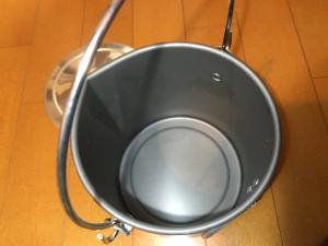 Four Dog製 1.8L Mors Camp Pot モースポット キャンプクックポット 未使用品 焚き火缶 ビリー缶