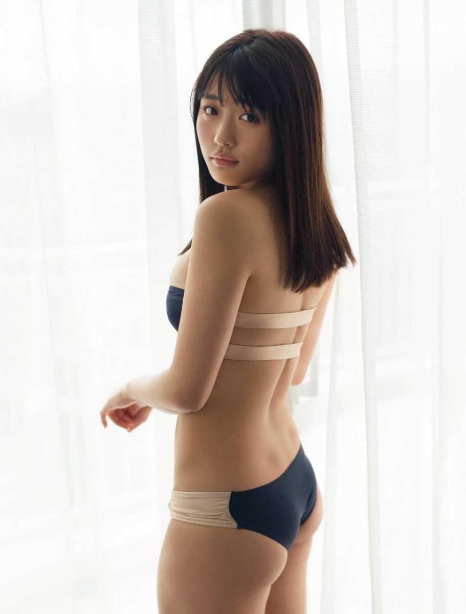 石田桃香(1)良品L版10枚 グラビアセクシーショット水着下着